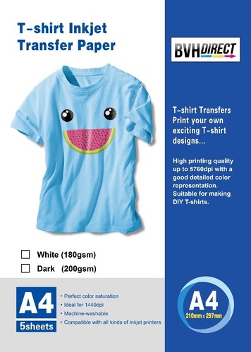 Shirt transfer paper - x, t