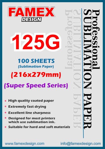 125g sublimation paper for - 125g,