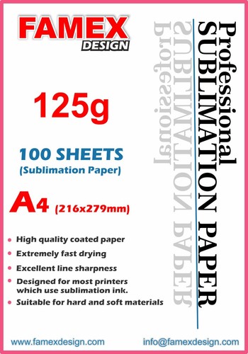 125g famex sublimation - famex,