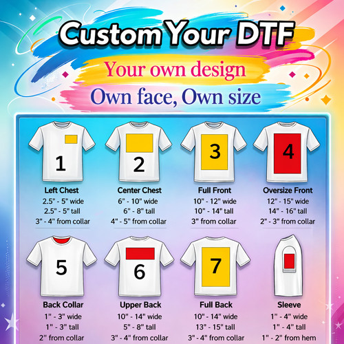 Dtf printing transfers your - transfers,