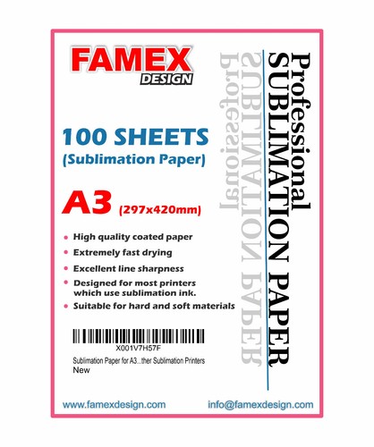 Famex design sublimation - design, a3