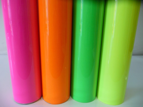 Roll fluorescent neon - roll,
